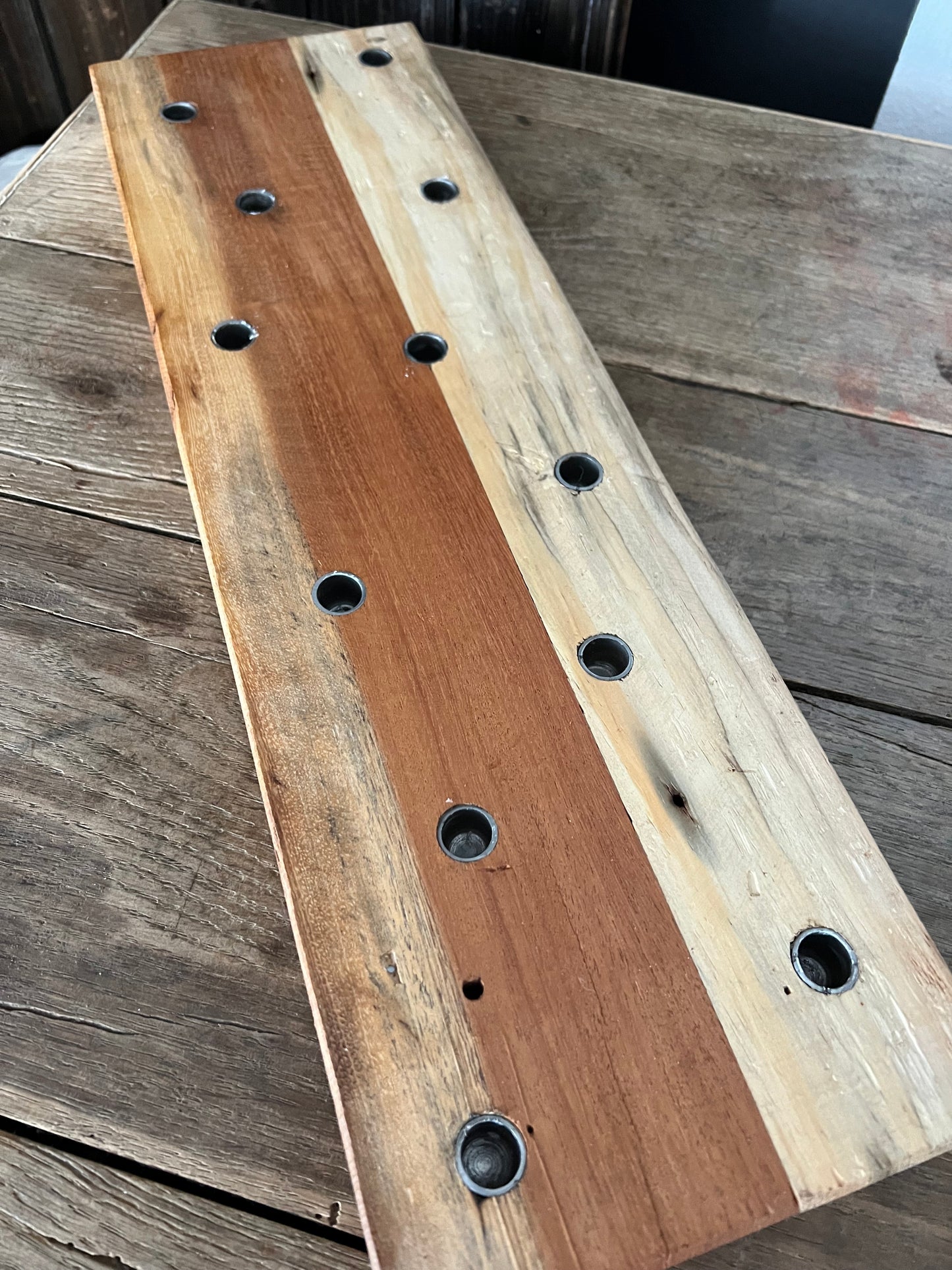 Kerzenhalter Holzbrett Ib Laursen