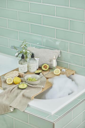 Kerzenhalter Fenja staubig grün Ib Laursen