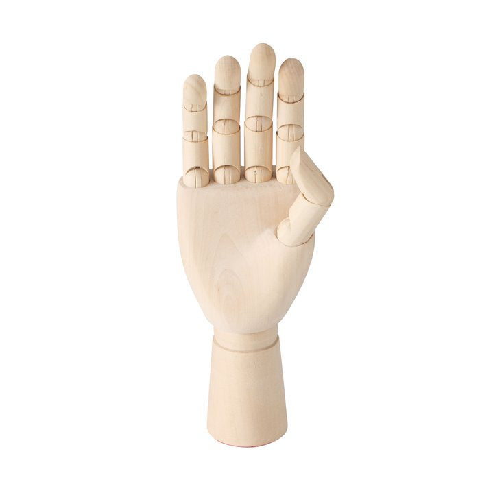 Holzfigur Hand