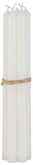Dünne hohe Kerze D: 1,3cm weiß