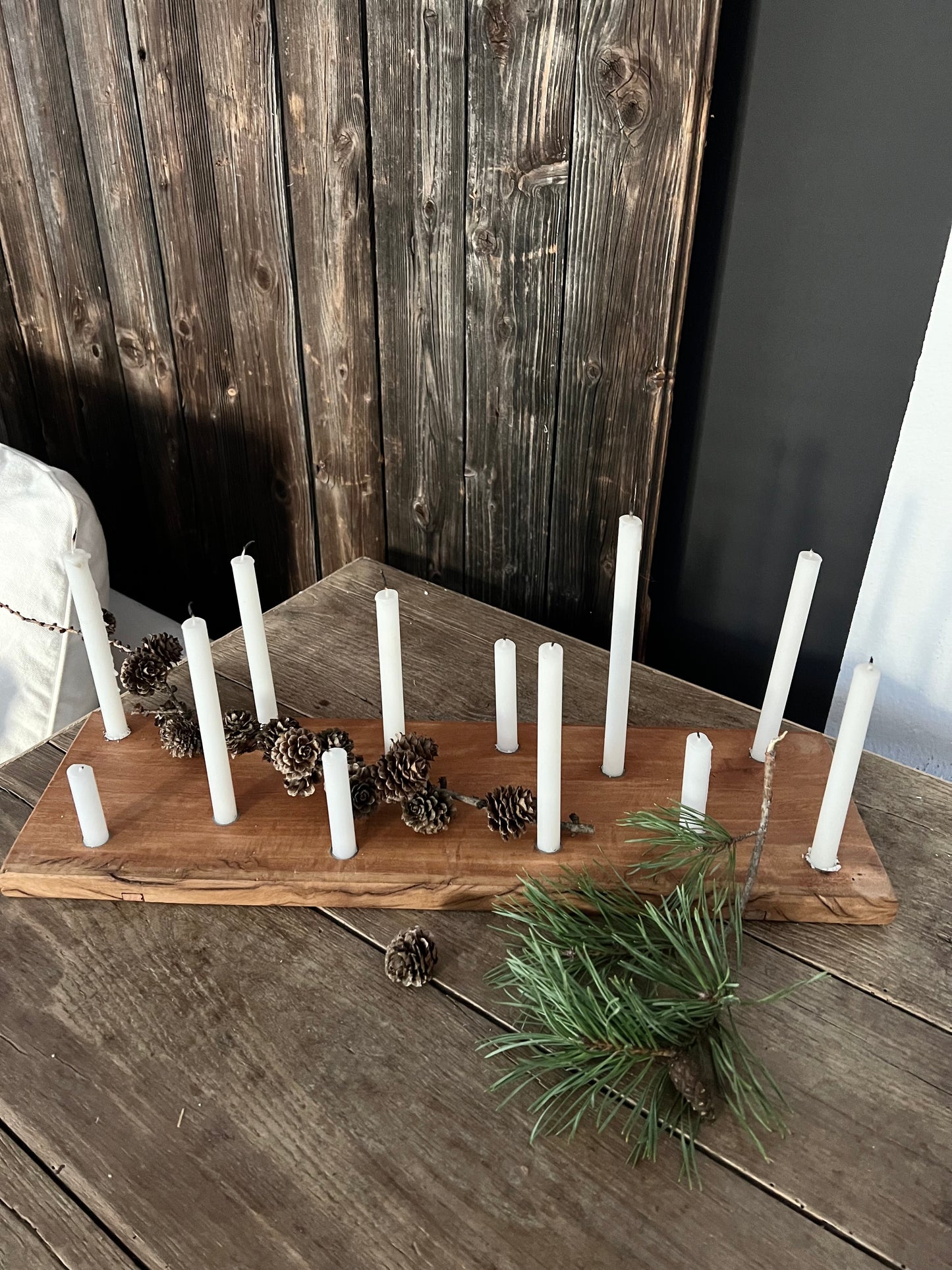 Kerzenhalter Holzbrett Ib laursen