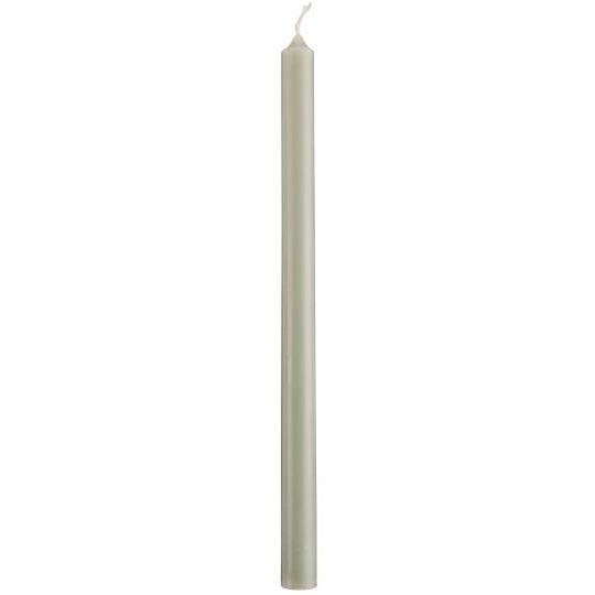 Dünne hohe Kerze D: 1,3 cm rauchgrün