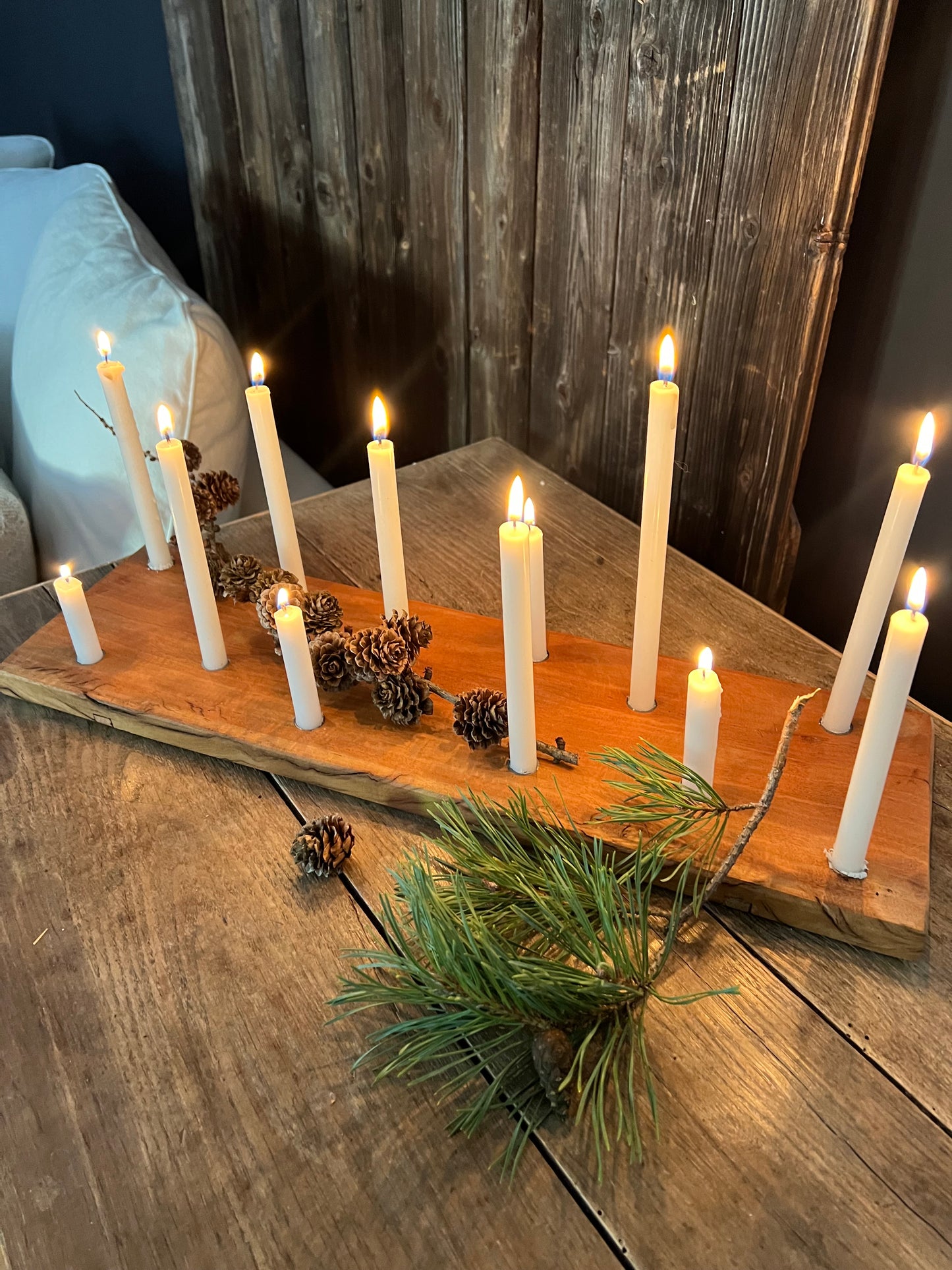 Kerzenhalter Holzbrett Ib laursen