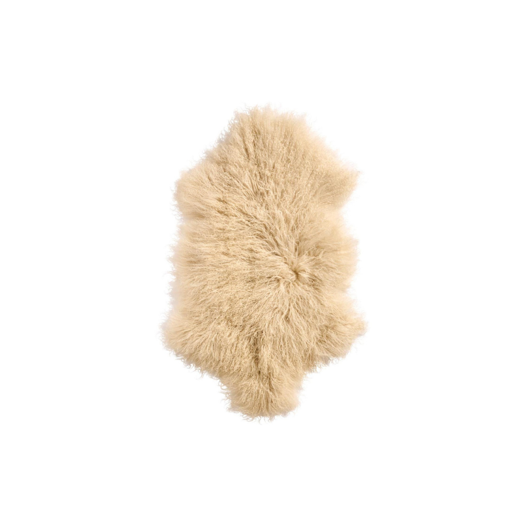 Tibetisches Lammfell butter cream Ib Laursen
