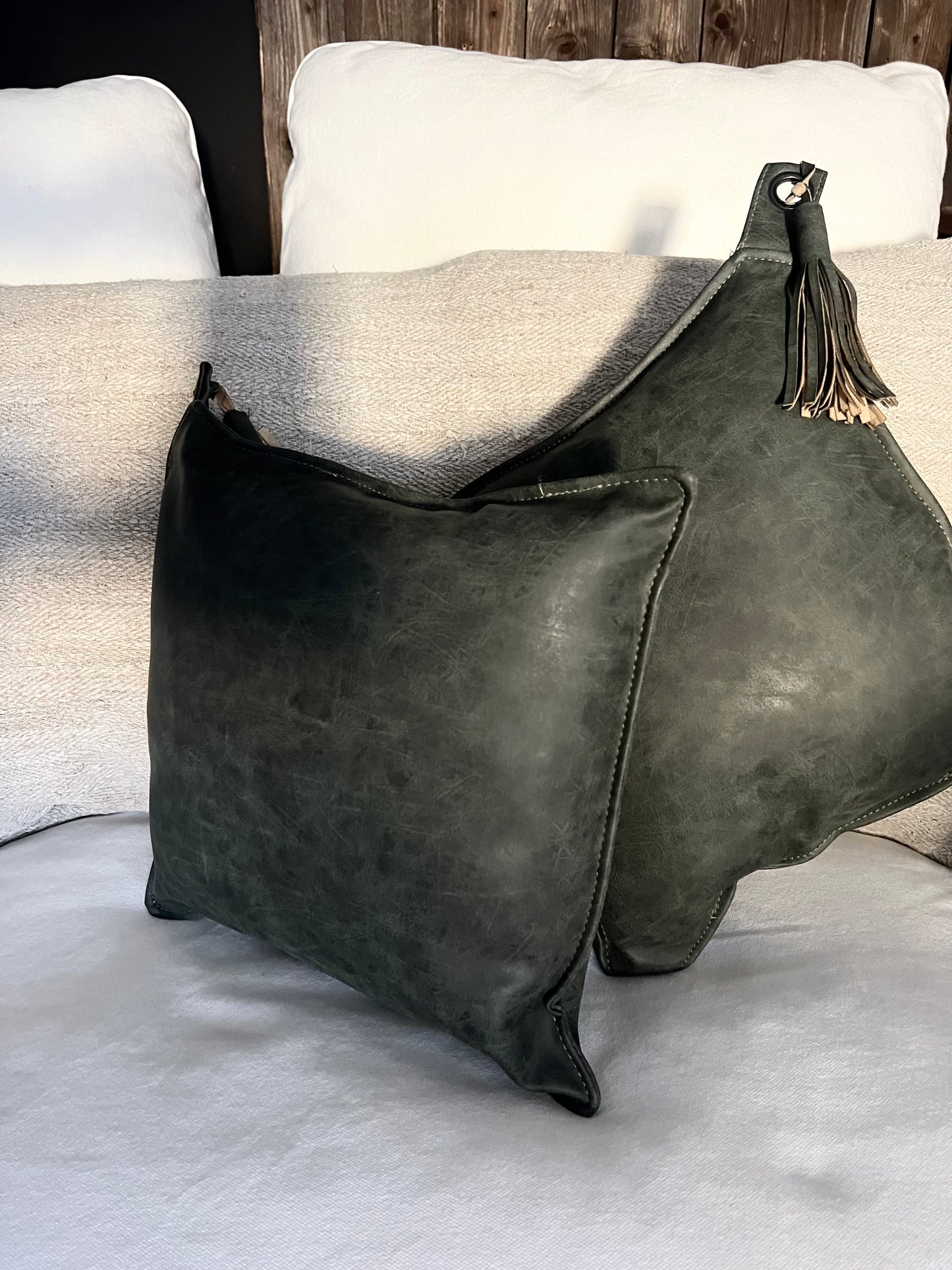Kleines Kissen Set grün