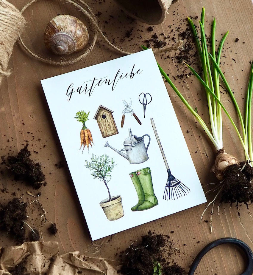 Postkarte "Gartenliebe"