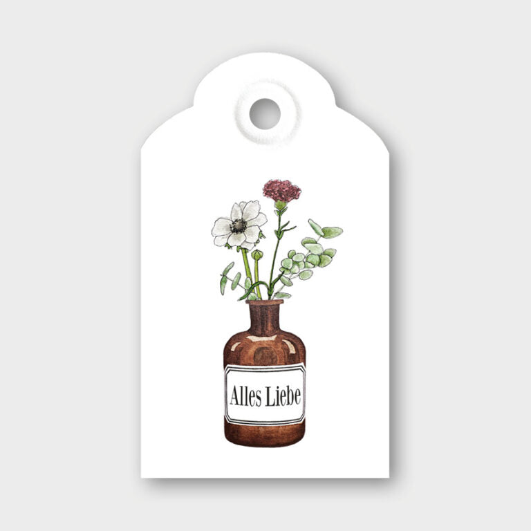 Geschenkanhänger "Alles Liebe"
