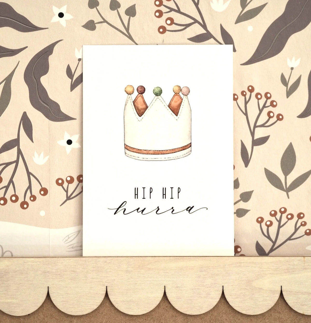 Postkarte "Hip Hip"