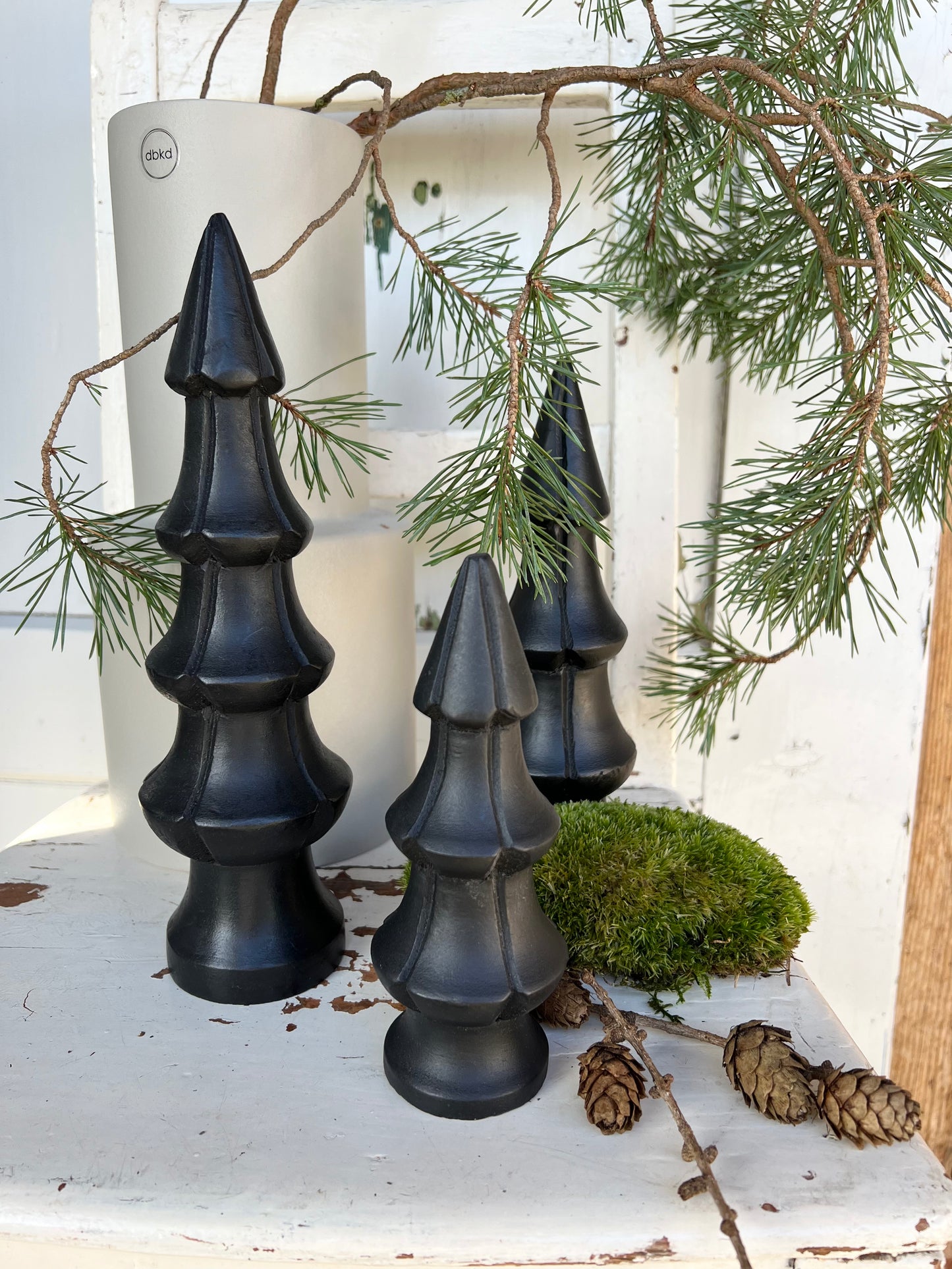 Tannenbaum Dost schwarz groß