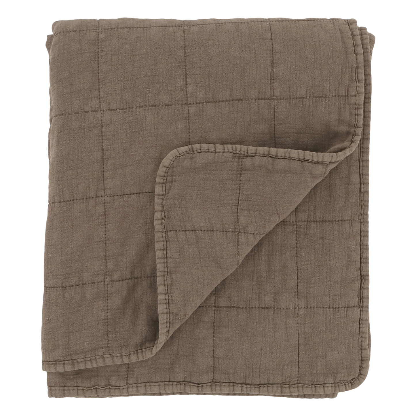 Aix Vintage Quilt Walnuss, Chic Antique
