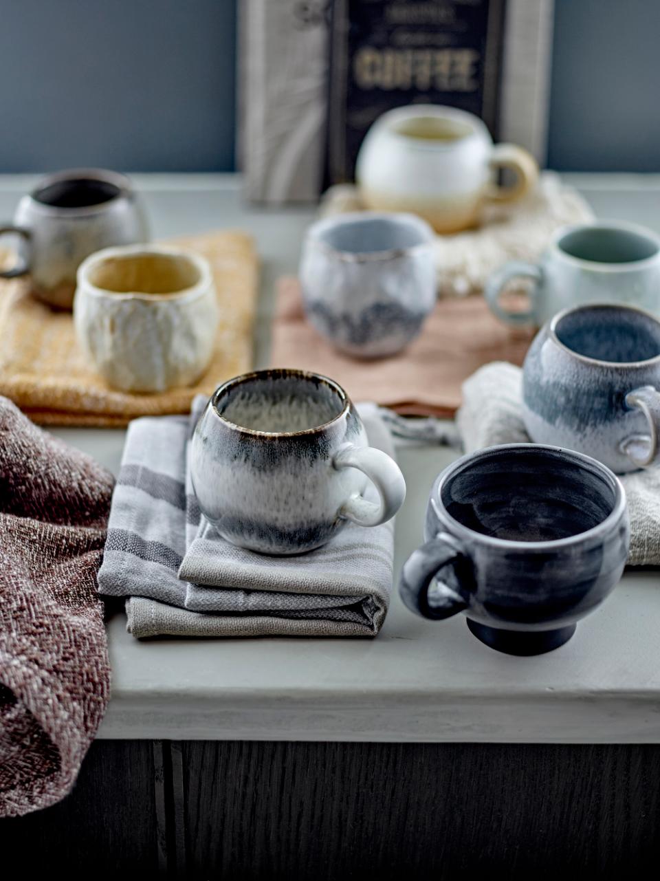 Tasse Bloomingville, grau