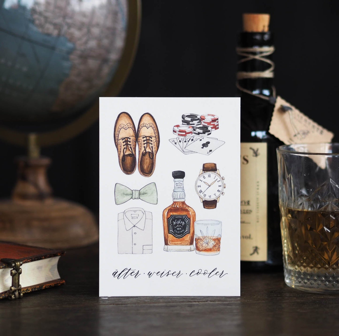 Postkarte „Gentleman“