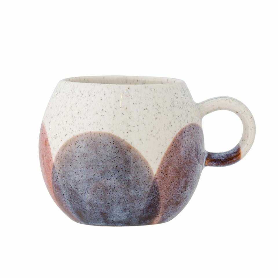 Tasse Paula violett/blau/weiss Bloomingville