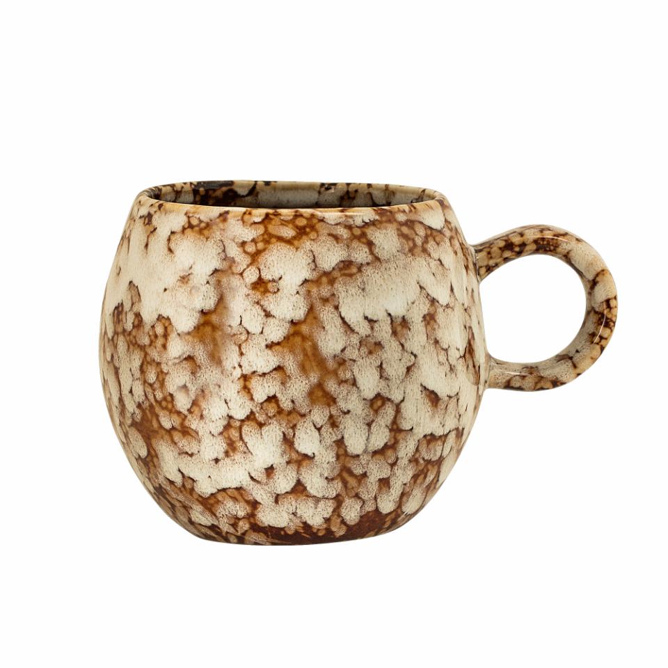 Tasse Paula braun/weiss Bloomingville