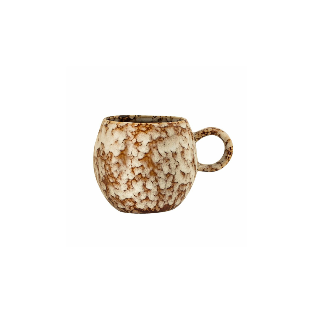 Tasse Paula braun/weiss Bloomingville