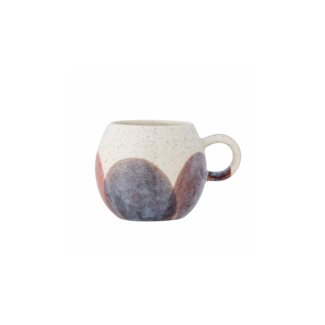 Tasse Paula violett/blau/weiss Bloomingville