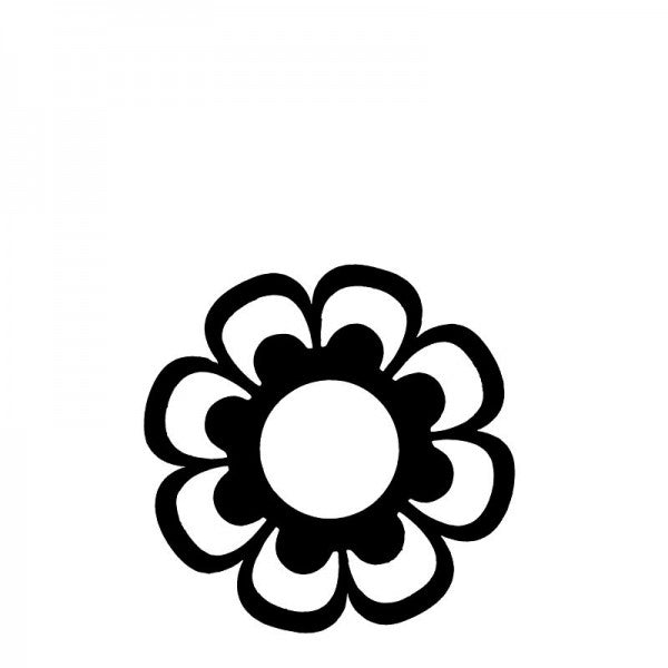 Tropfschutz Blüte schwarz Storefactory
