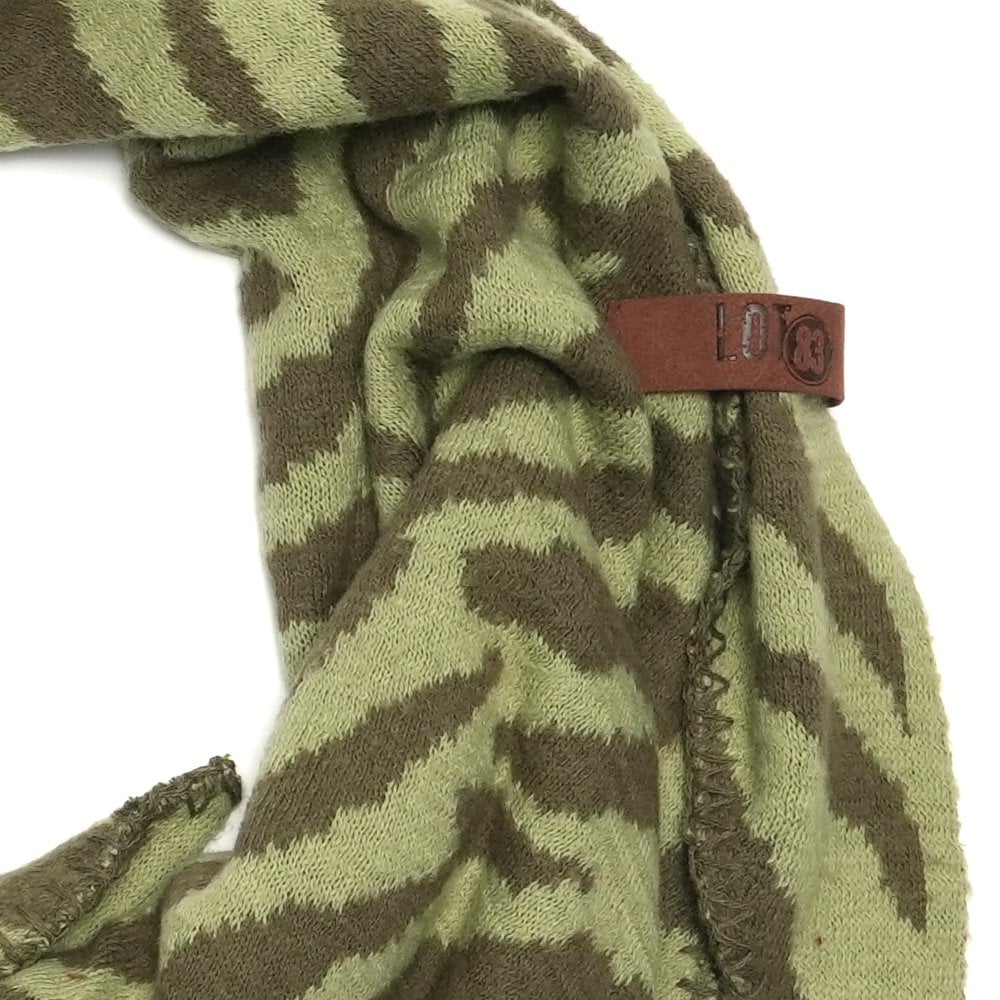 Lize Dreiecksschal grün, olive