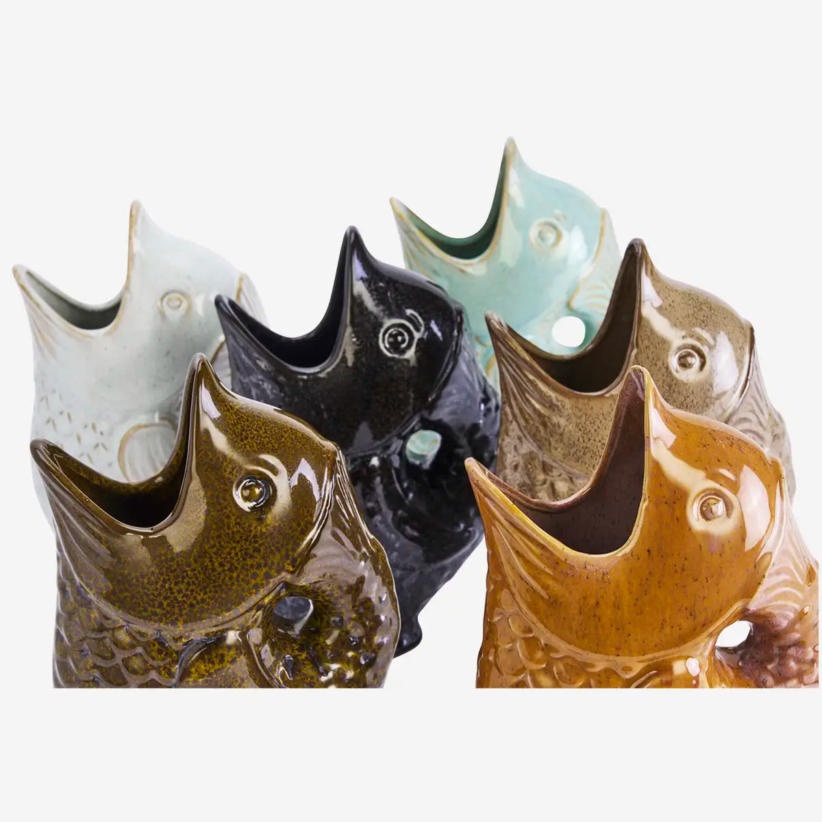 Fisch Krug Madam Stoltz light green