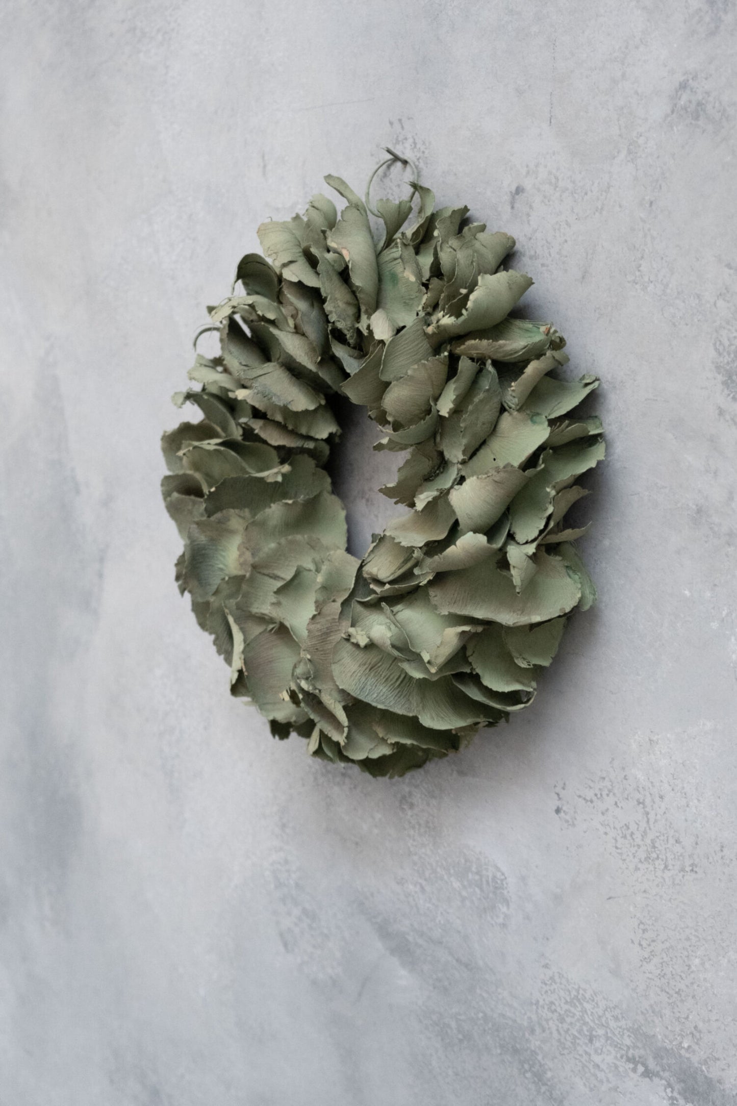 Palmblütenkranz hellgrün D: 25 cm