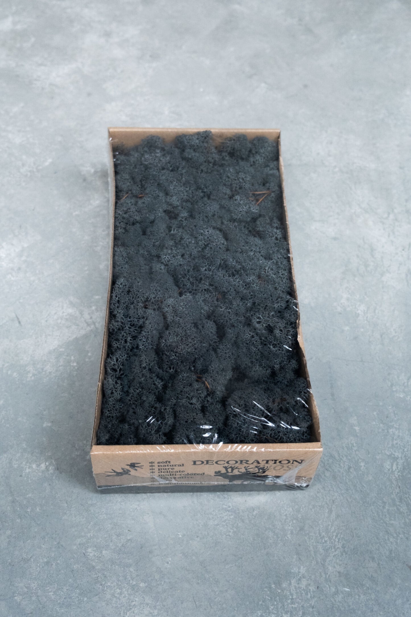 Island Moos anthrazit