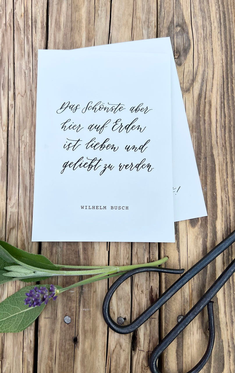 Postkarte „Wilhelm Busch“