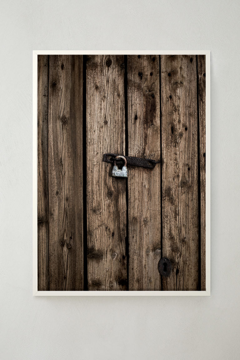 Storefactory Poster Türschloss 30x40 cm