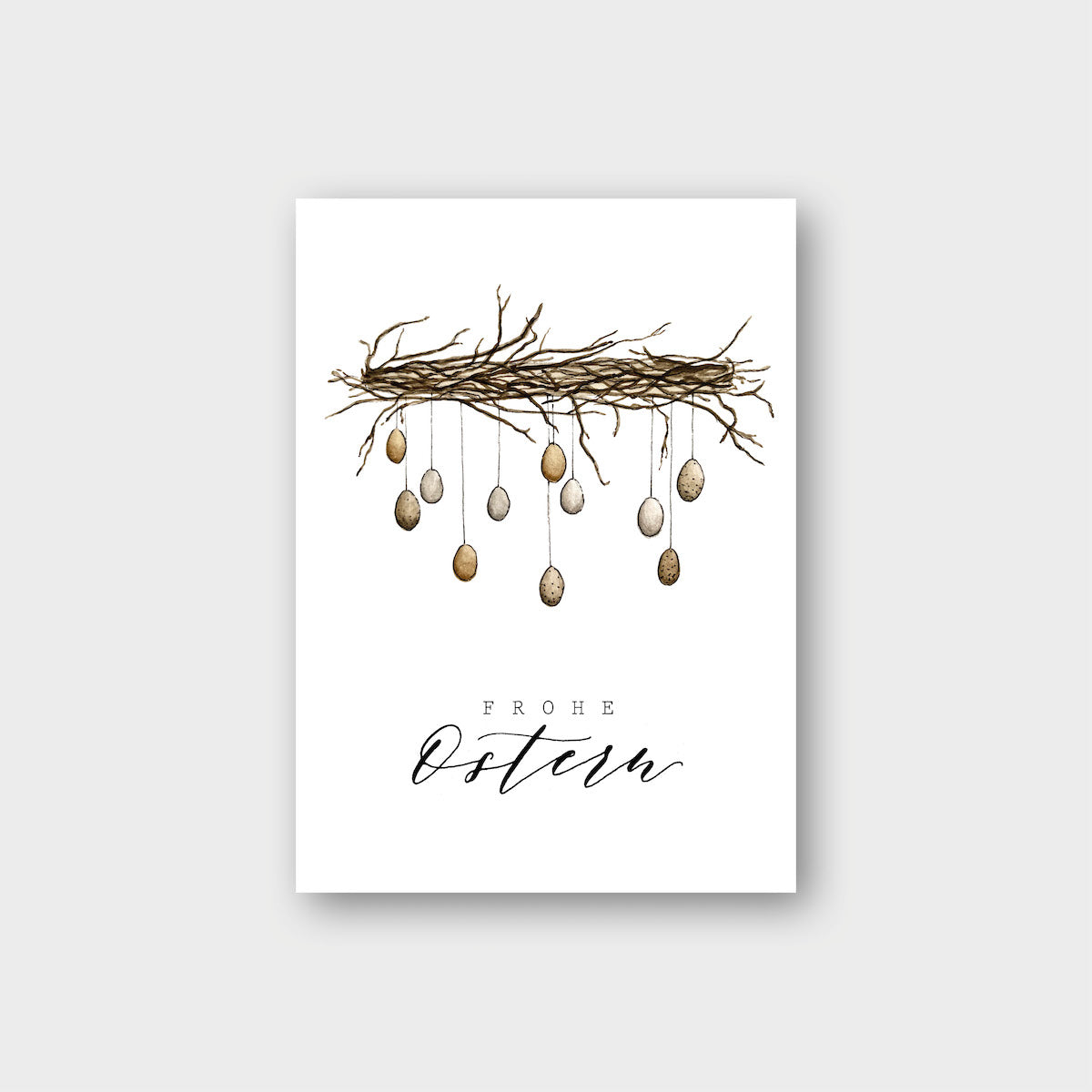 Postkarte "Eierkranz"