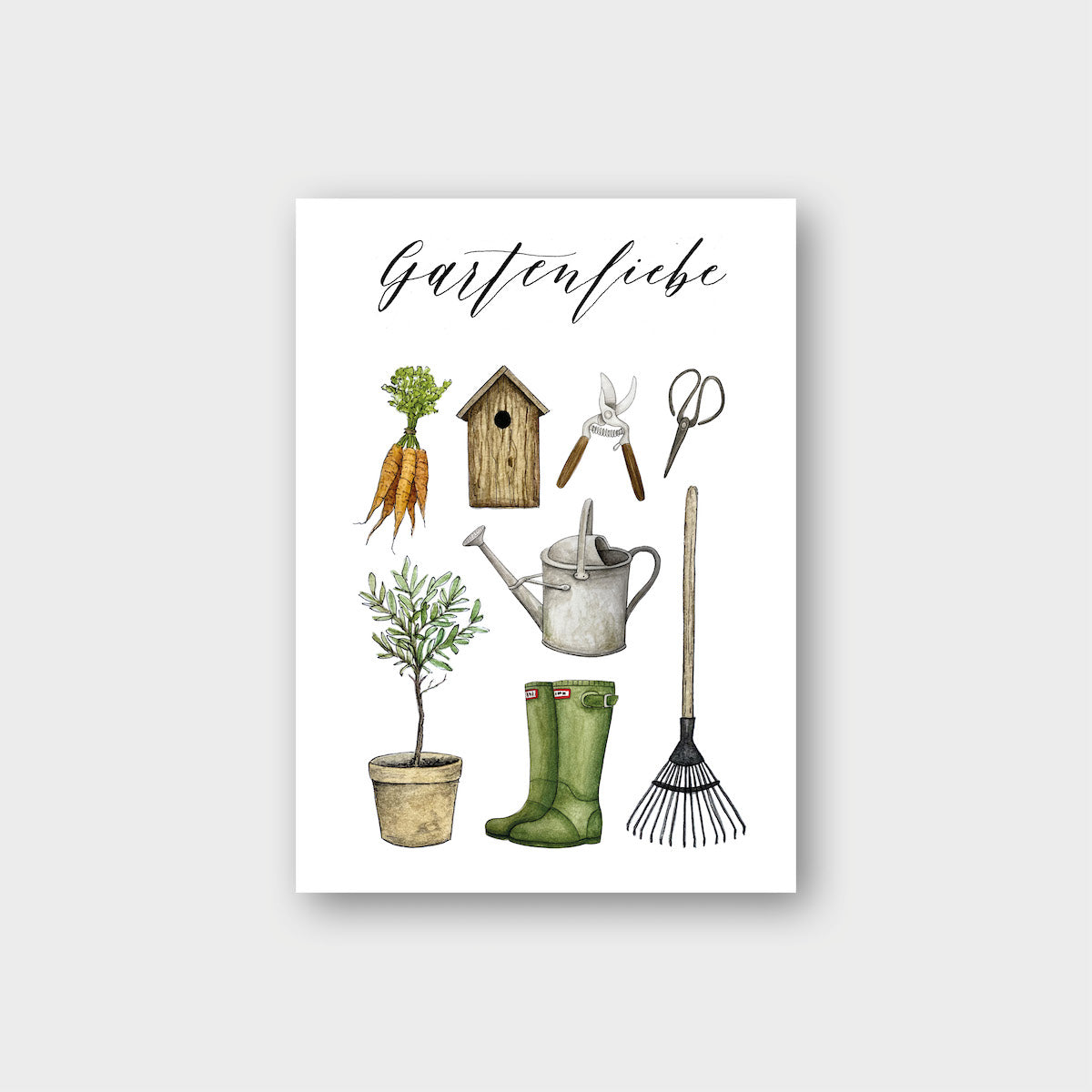 Postkarte "Gartenliebe"