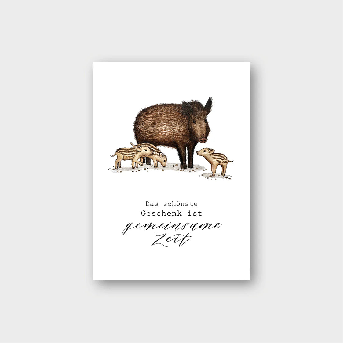 Postkarte "Gemeinsame Zeit"