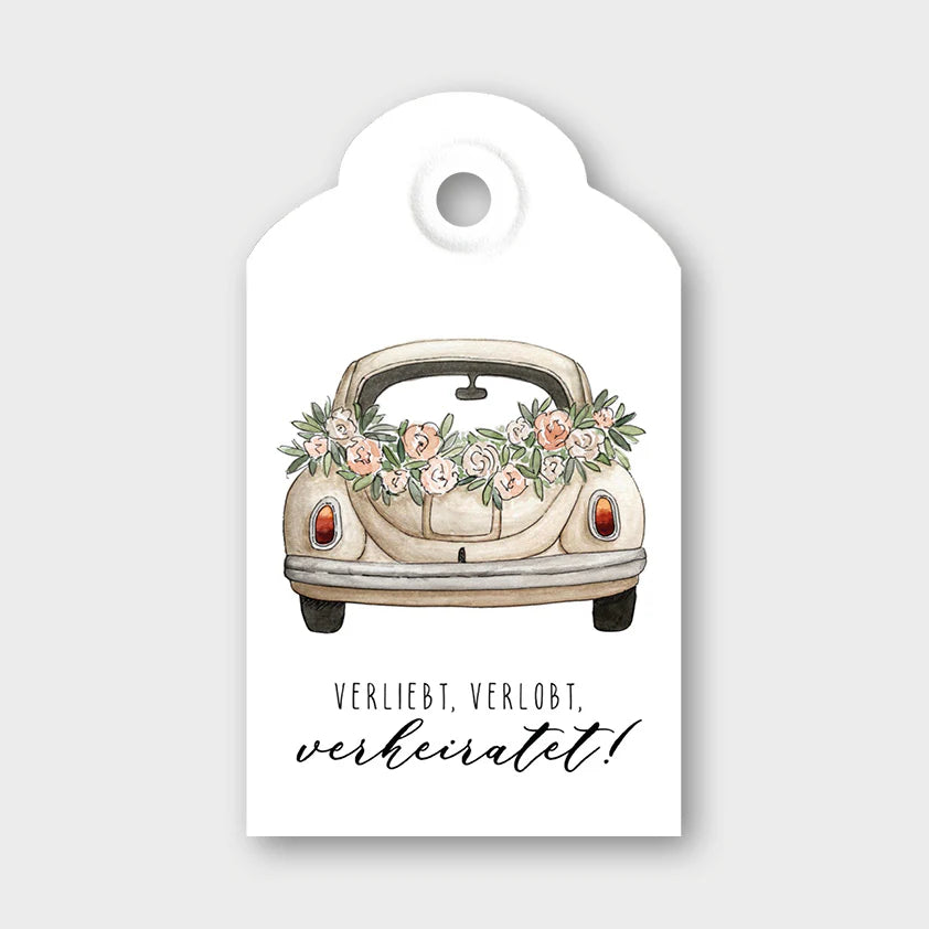 Geschenkanhänger "Hochzeit"