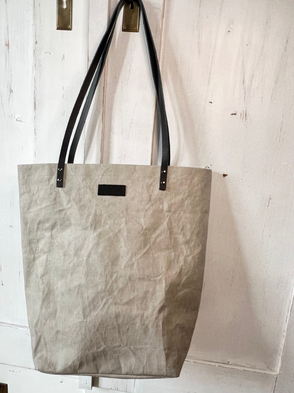 Shopper Tasche Stuff hellgrau