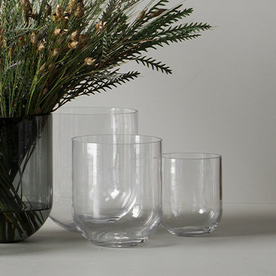 Simple Glas Vase L