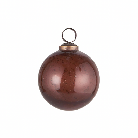 Weihnachtskugel almond