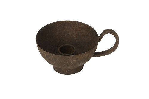 Tasse mit Kerzenhalter „rost-braun“