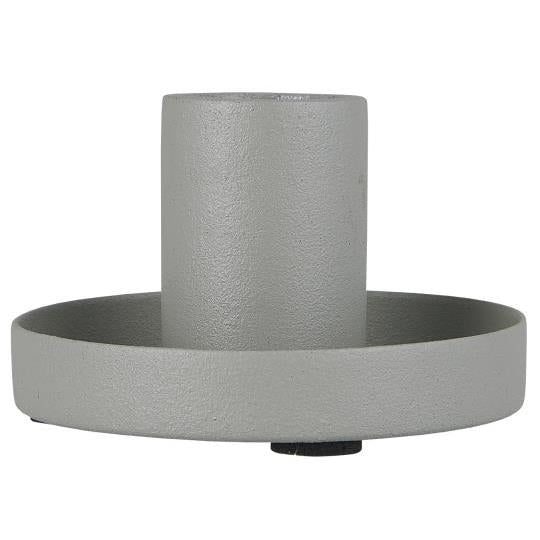 Kerzenhalter für 2,2cm Stabkerze Ib Laursen grau