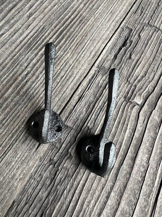 Kleiner Wandhaken schwarz