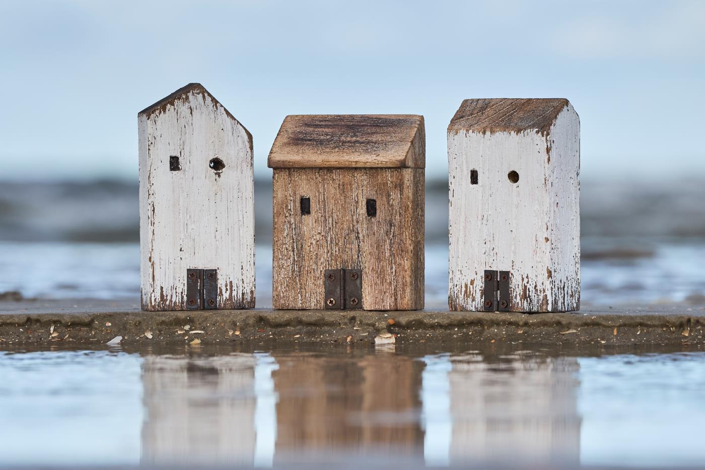 Strandhaus weiss Ib laursen