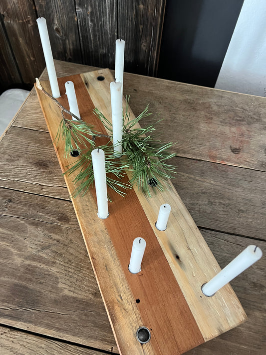 Kerzenhalter Holzbrett Ib Laursen