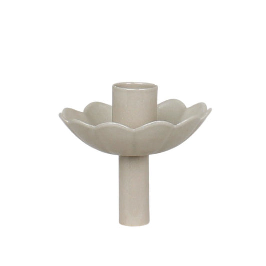 Kerzenhalter für Flaschen "Ingrid" beige