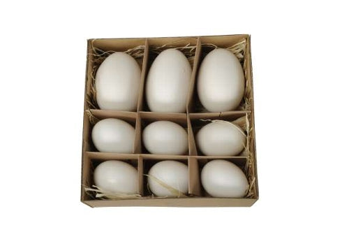 Eier weiß 9 Stk