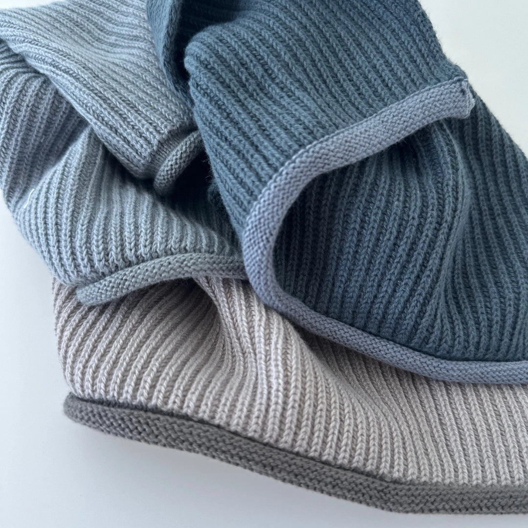 Spüllappen gestrickt Ripple dove