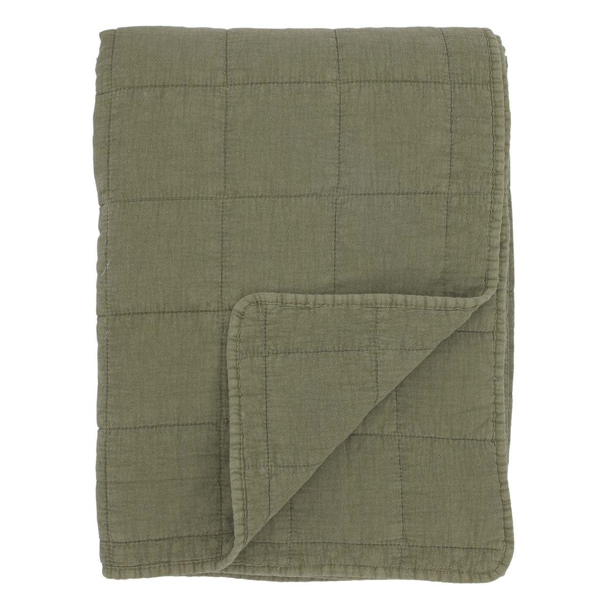 Vintage Quilt olive Chic Antique