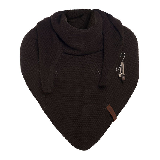 Dreiecksschal Coco dark brown