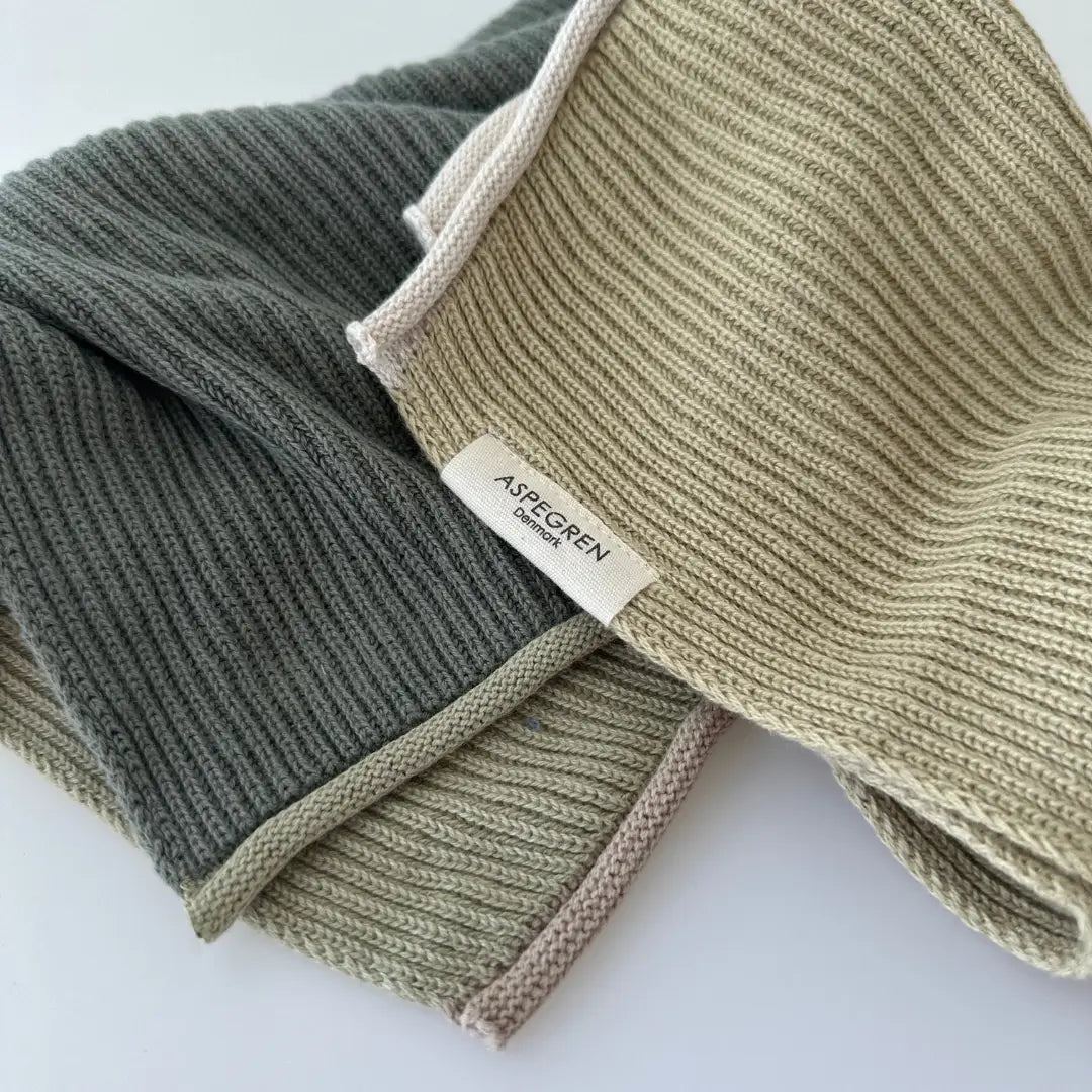 Spüllappen gestrickt Ripple Sea grass