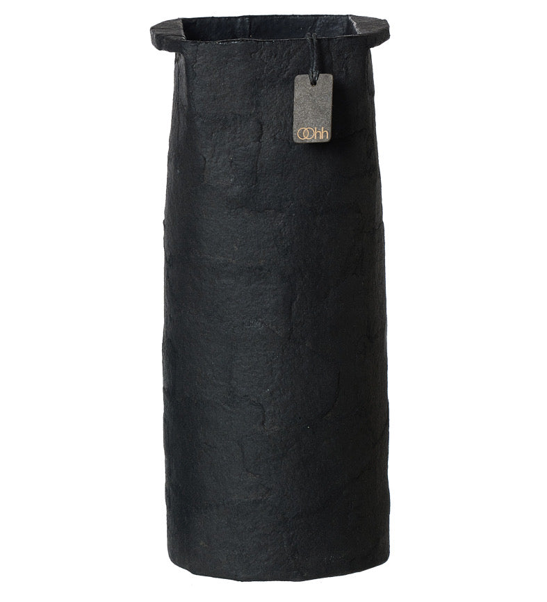 Pulp Vase hoch Lübech Living schwarz