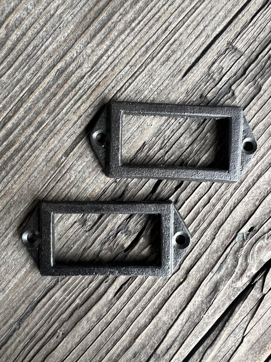 Etikettenhalter metall