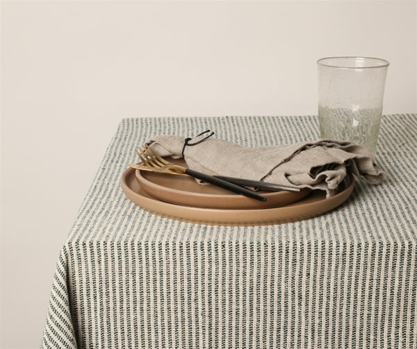 Decke Flechten olive, natur