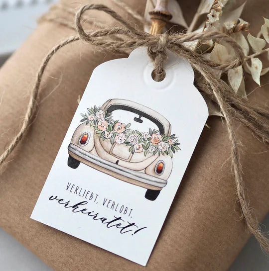 Geschenkanhänger "Hochzeit"