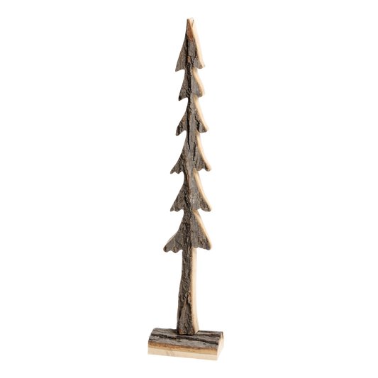 Tannenbaum Holz natur gross